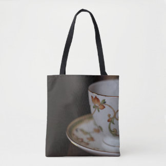 Tea på chokladtoto tygkasse