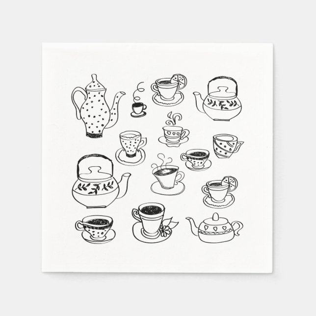 Tea Pappersservett (Framsidan)