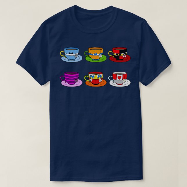 TEA PARTY 3 T SHIRT (Design framsida)