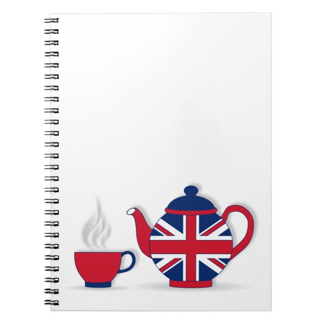 Tea Party Anteckningsbok (Framsidan)