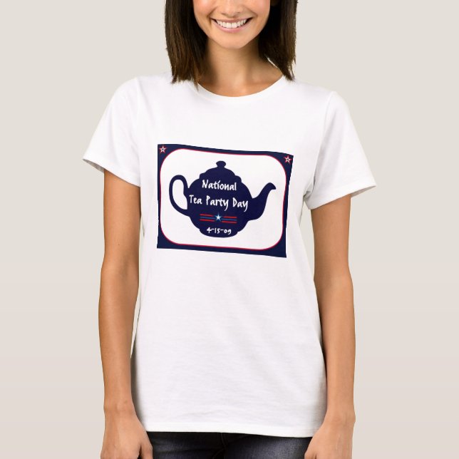 Tea Party Commerative T-Shirt (Framsida)