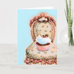 Tea Party Cupaka Design Kort