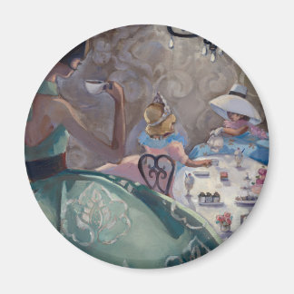 Tea Party efter Trish Biddle Magnet