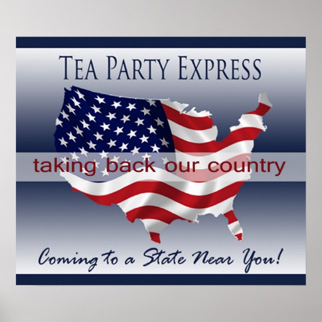 Tea Party Express Poster (Framsidan)