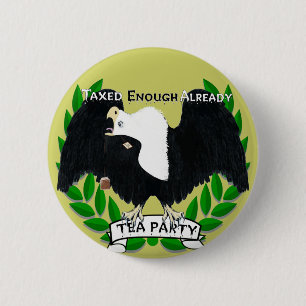 TEA Party förnödenheter Knapp