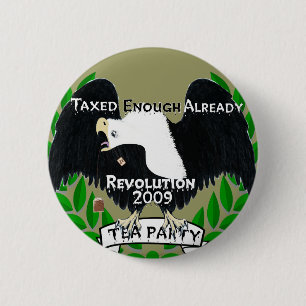 TEA Party förnödenheter Knapp