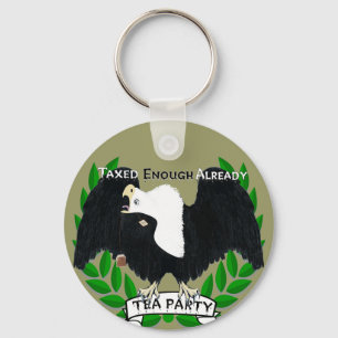 TEA Party förnödenheter Nyckelring