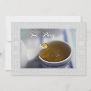 Tea Party-inbjudan Inbjudningar
