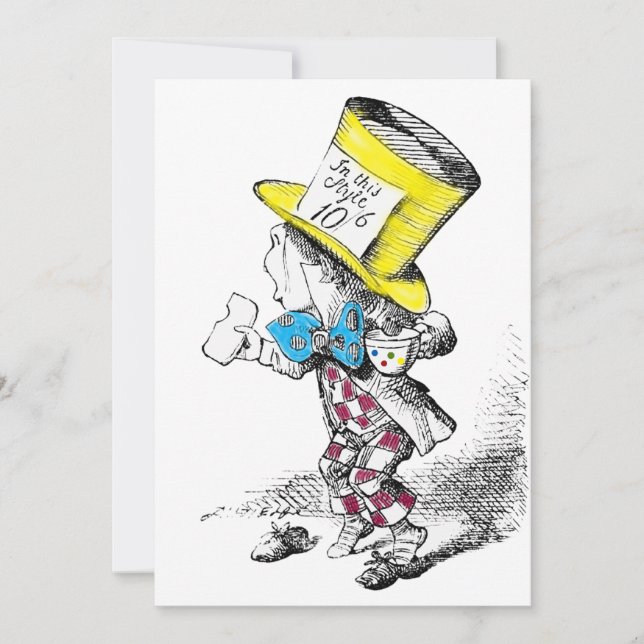 Tea Party-inbjudningskort Inbjudningar (Framsida)