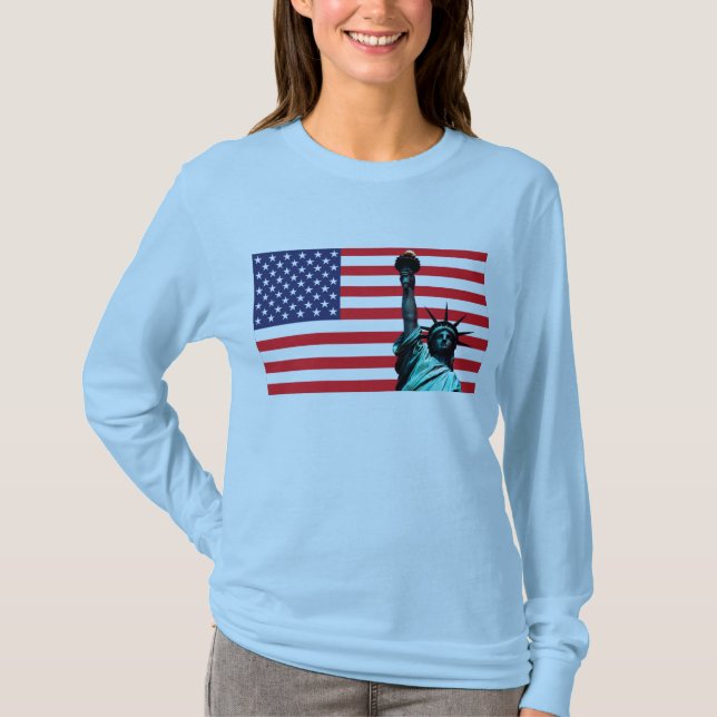 Tea Party Liberty Shirts Tee Shirt (Framsida)