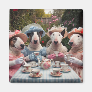 Tea Party med flickorna Magnet
