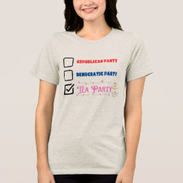 Tea Party Politik T Shirt