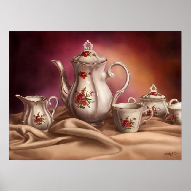 Tea Party Poster (Framsidan)