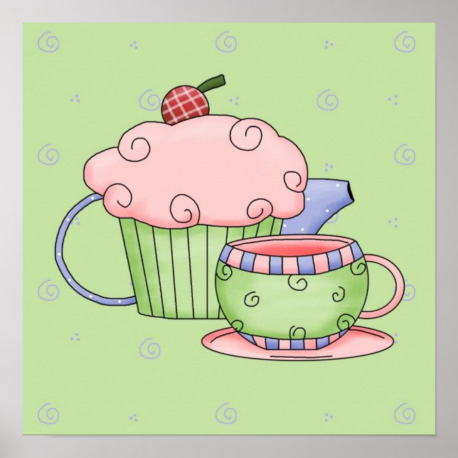 Tea Party Poster (Framsidan)