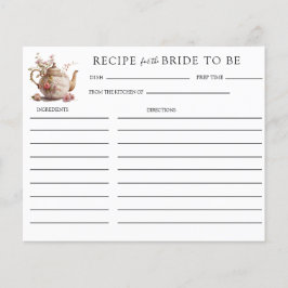 Tea Party | Tea Möhippa | Mottagningskort