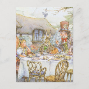 Tea Party Time Vykort