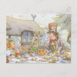 Tea Party Time Vykort