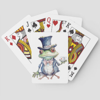 Tea Party Toad i Top hat Casinokort