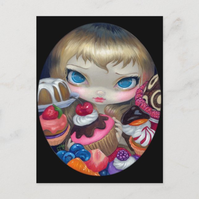 "Tea Party Treats" vykort (Framsida)