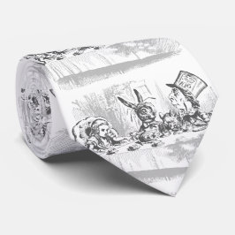 Tea Party Vintage Alice i Wonderland Tie Slips