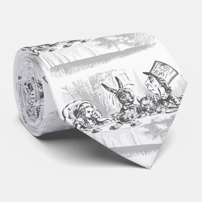 Tea Party Vintage Alice i Wonderland Tie Slips (Rullad)