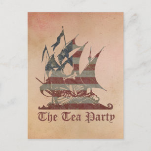 Tea Party Vykort