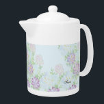 Tea Pot: En lista över Vilder<br><div class="desc">illustration: Vild Flowers inom en Mist</div>