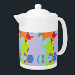 Tea Pots: Stars i skapar<br><div class="desc">Grafik: Stars of Färg</div>
