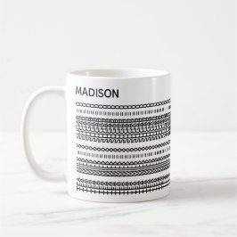 Tea Preference Hidden Message Name 102B Modern Kaffemugg