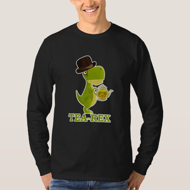 Téa Rex ädel dinosaurie T Shirt (Framsida)