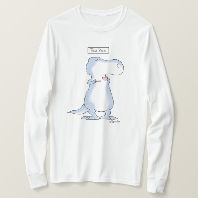 TEA REX dinosaur från Boynton T Shirt (Design framsida)