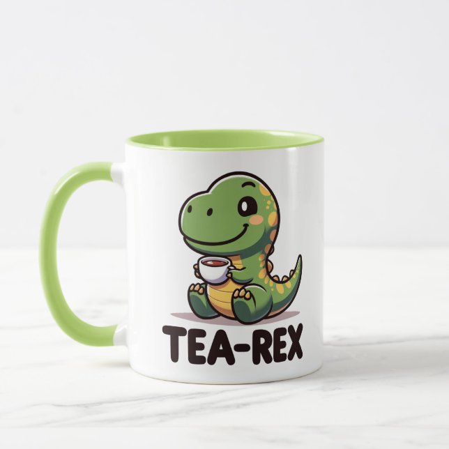 Tea-Rex Dinosaur Tea Mugg (Vänster)