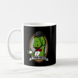 Tea Rex Funny T-Rex Dinosaur Joke Kaffemugg