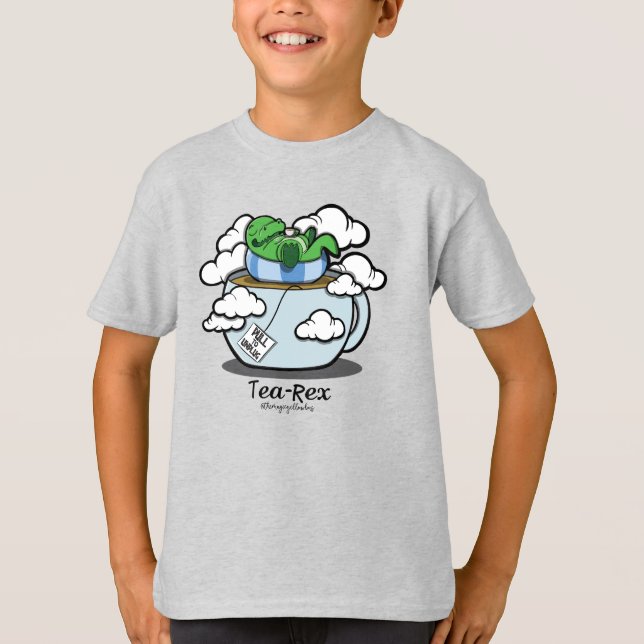 Tea-Rex T Shirt (Framsida)
