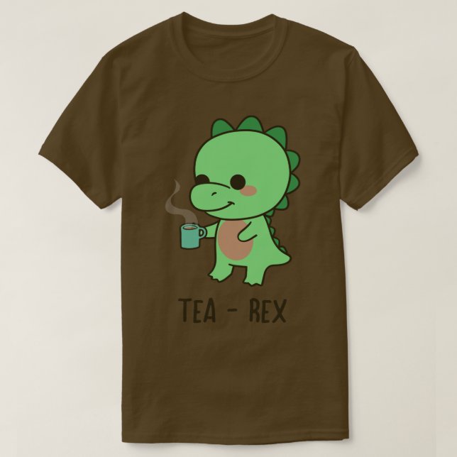 Tea Rex T Shirt (Design framsida)