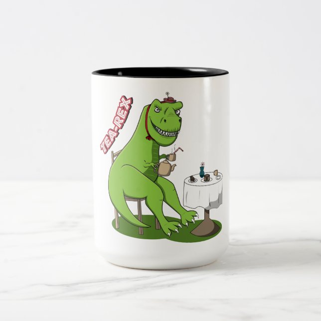 Tea-Rex Två-Tonad Mugg (Center)