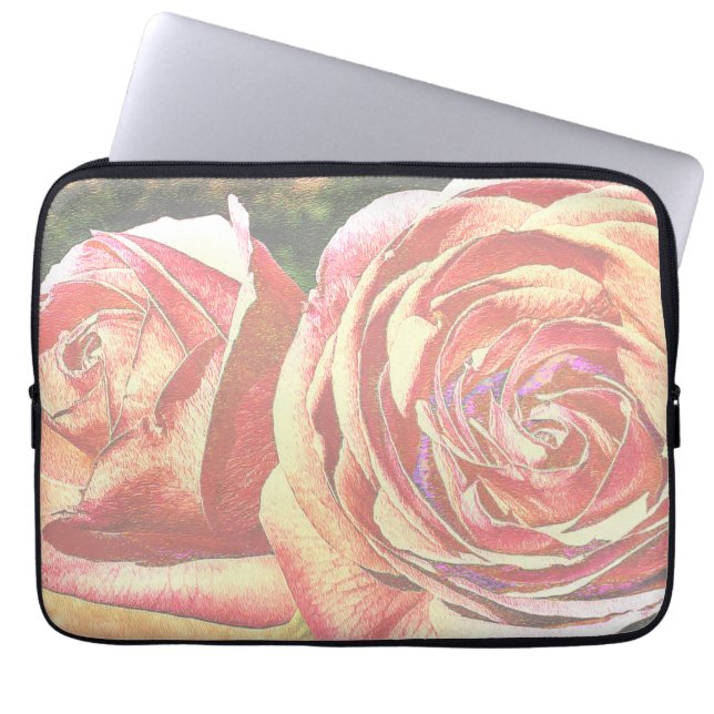 Tea Ro från Garden Laptop Sleeve (Framsidan)