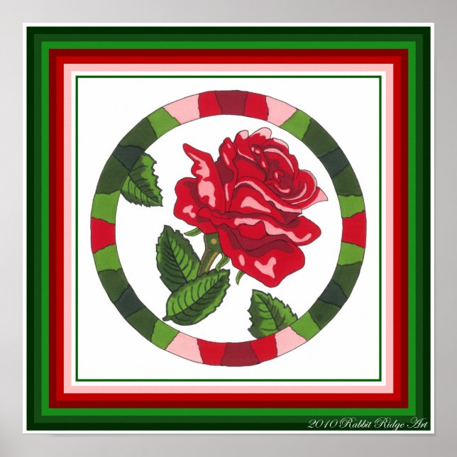 Tea Ro Skriv ut Poster (Framsidan)