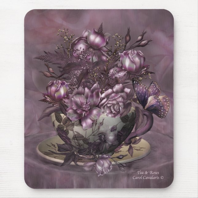 Tea- & rokonst Mousepad Musmatta (Framsidan)