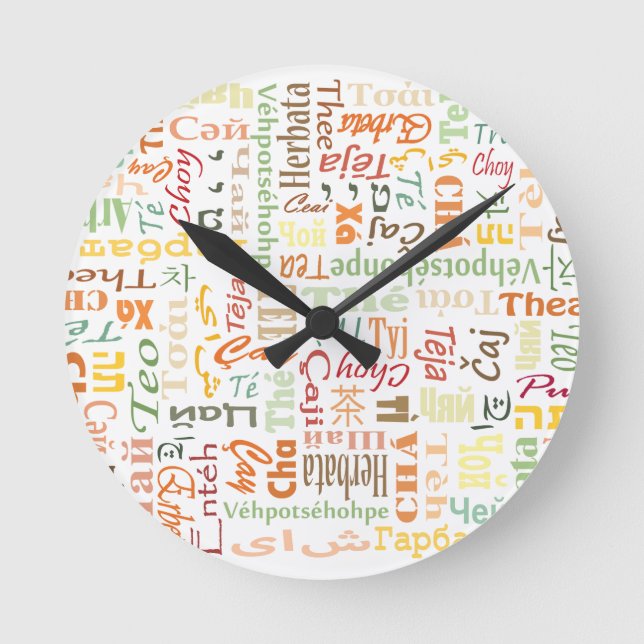 Tea Rund Klocka (Framsida)