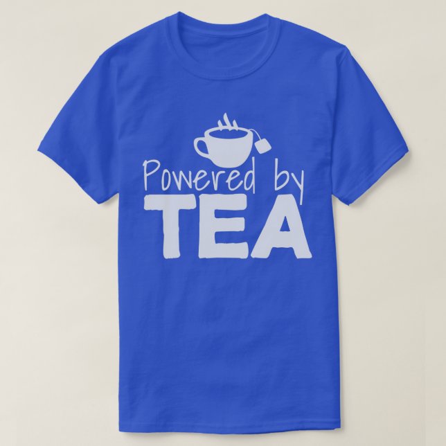 Tea Say Älskare Coffee Caffeine Joke Pun T Shirt (Design framsida)