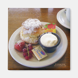 Tea & Sconesmagnet Magnet