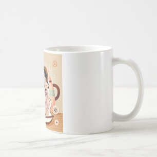 Tea Set för mysigt Tecknad för Tea Älskare - Moder Kaffemugg