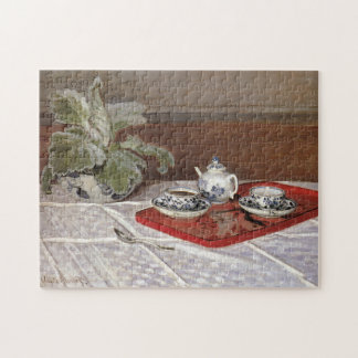 Tea Set Monet Fine Art Pussel