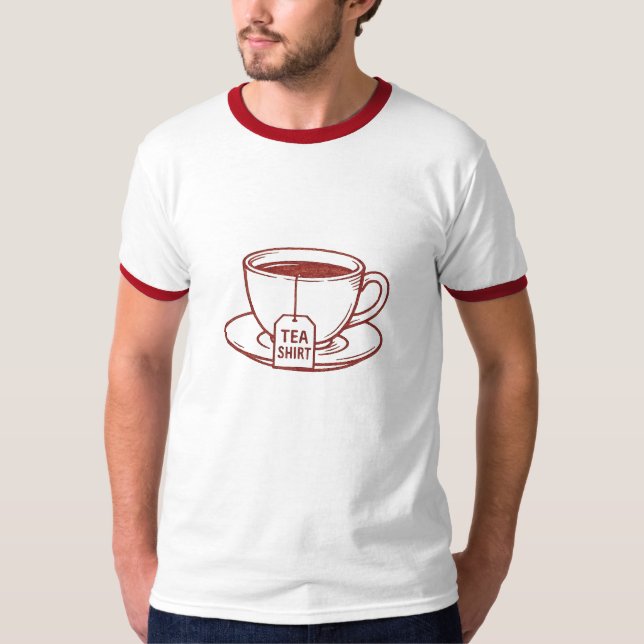 Tea Shirt - T-Shirt for All Tea Älskare (Framsida)