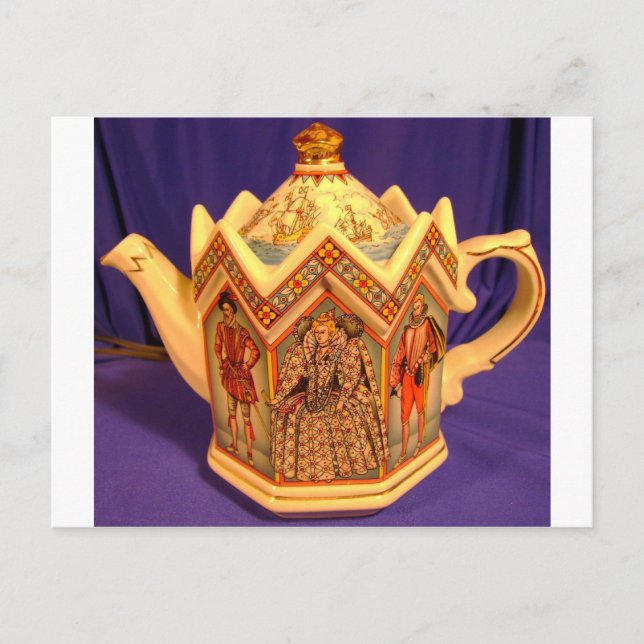 Tea-skjortor Vykort (Framsida)