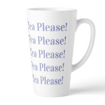 Tea Snälla | Modern periwinkle Typografi