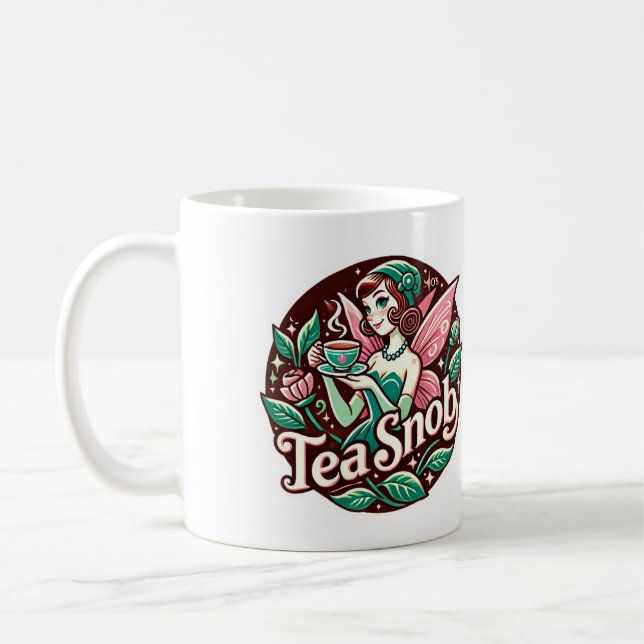 Tea Snob Fairy Kaffemugg (Vänster)