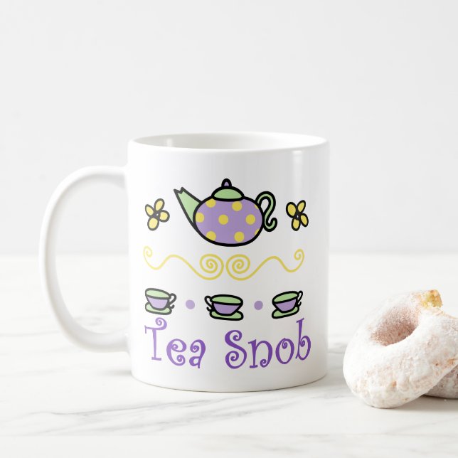 Tea Snob Kaffemugg (Med munk)