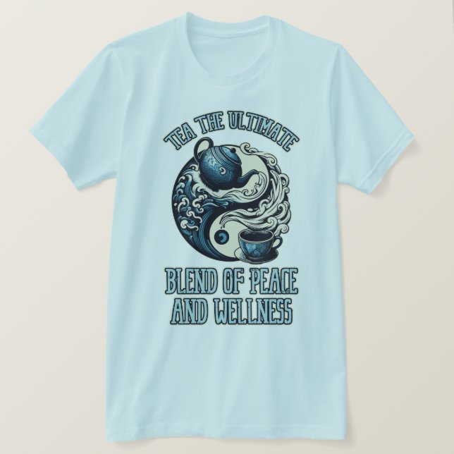 Tea-T-shirt  T Shirt (Design framsida)